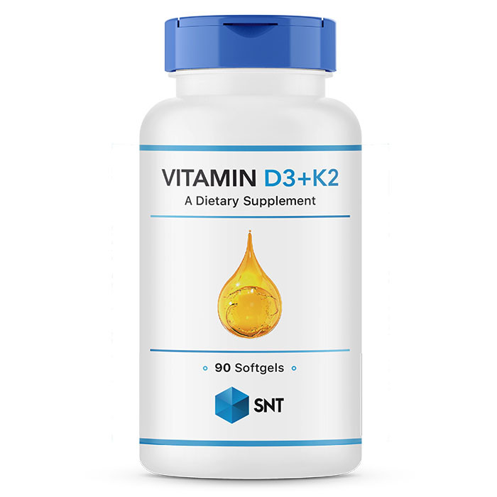 SNT Vitamin D3+K2 90 гель-капс