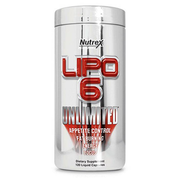 Nutrex Lipo-6 Unlimited (120 капс)