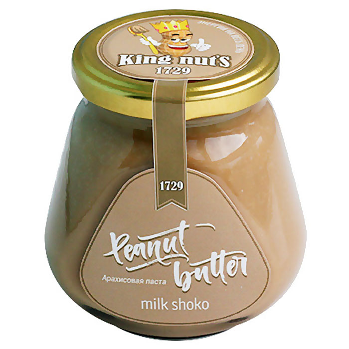 Арахисовая паста King Nuts 1729 (270 гр)