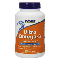 NOW Ultra Omega-3 180 гель-капс