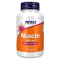 NOW Niacin 500 мг 100 капс