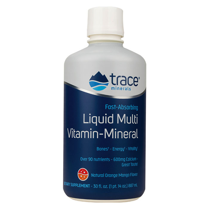 Trace Minerals Liquid Multi Vitamin-Mineral 887 мл