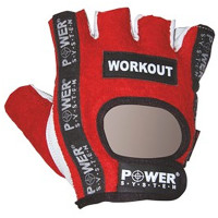Перчатки PowerSystem PS2200 красные