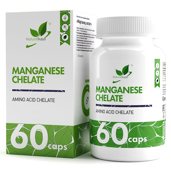 NaturalSupp Manganese Chelate 60 капс