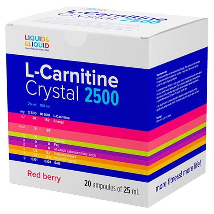 Liquid&Liquid L-carnitine Crystal 2500 (25 мл)