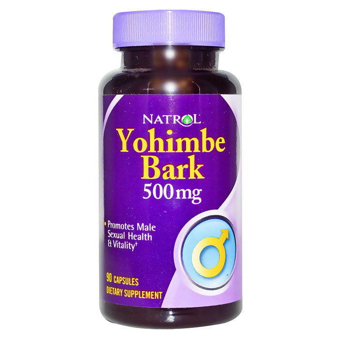 Natrol Yohimbe Bark 500 мг (90 капс)