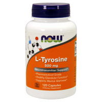 NOW L-Tyrosine 500 мг 120 капс
