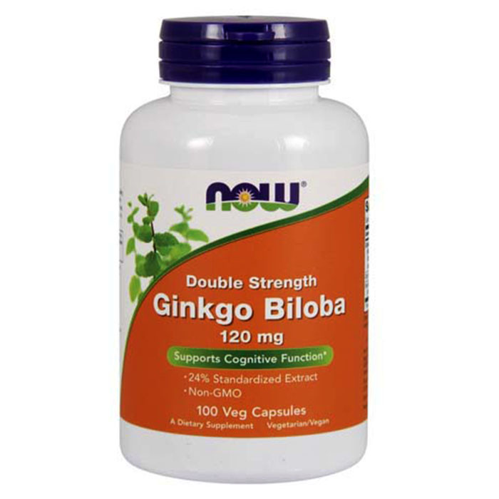 NOW Ginkgo Biloba 120 мг 100 капс