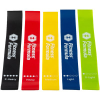 Набор фитнес-резинок Fitness Formula 5 шт 50 мм