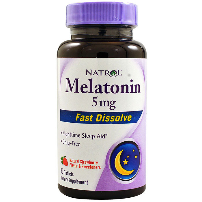 Natrol Melatonin Fast Dissolve 5 мг (90 капс)