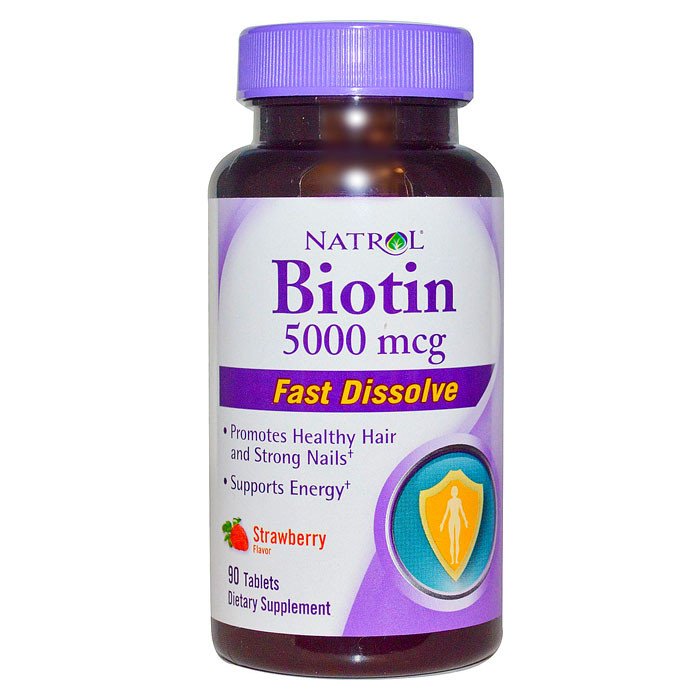 Natrol Biotin 5000 мкг (90 таб)
