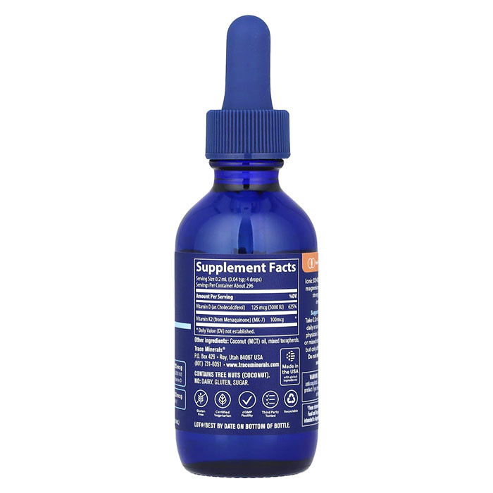 Trace Minerals Ionic D3+K2 59 мл