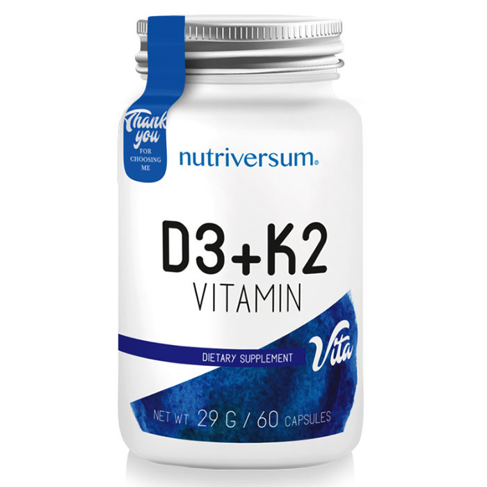 Nutriversum D3+K2 (60 капс)