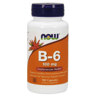 NOW B-6 100 мг 100 капс
