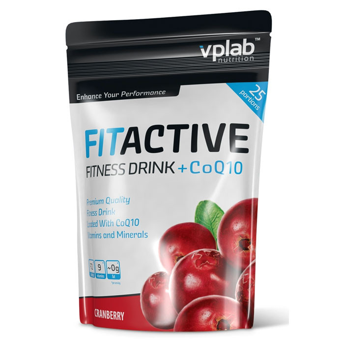 VPLab FitActive Fitness Drink + Q10 (500 гр)