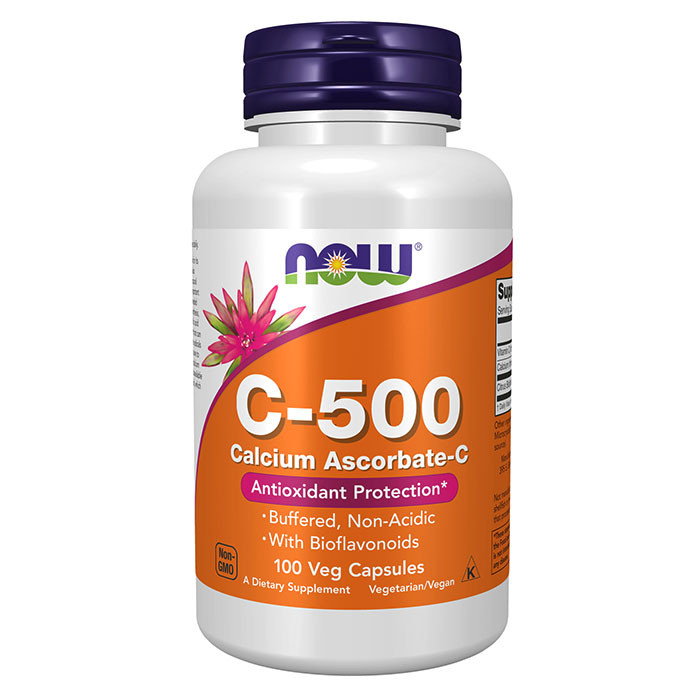 NOW C-500 Calcium Ascorbate-C 100 капс