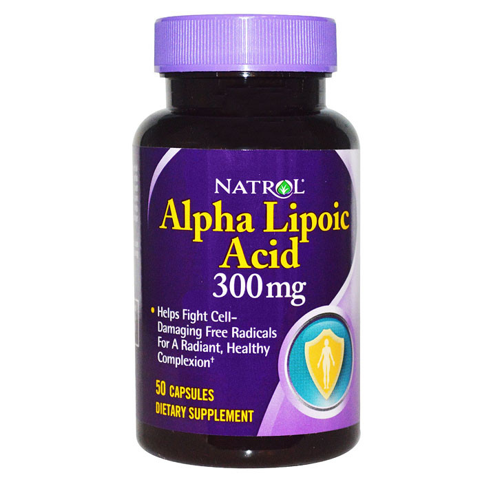 Natrol Alpha Lipoic Acid 300 мг (50 капс)