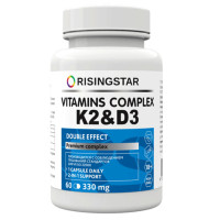 RisingStar Vitamins Complex K2&amp;D3 60 гель-капс