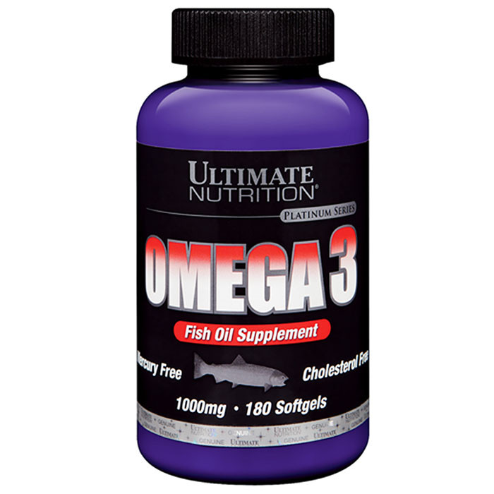 Ultimate Nutrition Omega-3 (180 гель-капс)