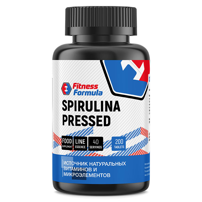 Fitness Formula Spirulina Pressed 200 таб