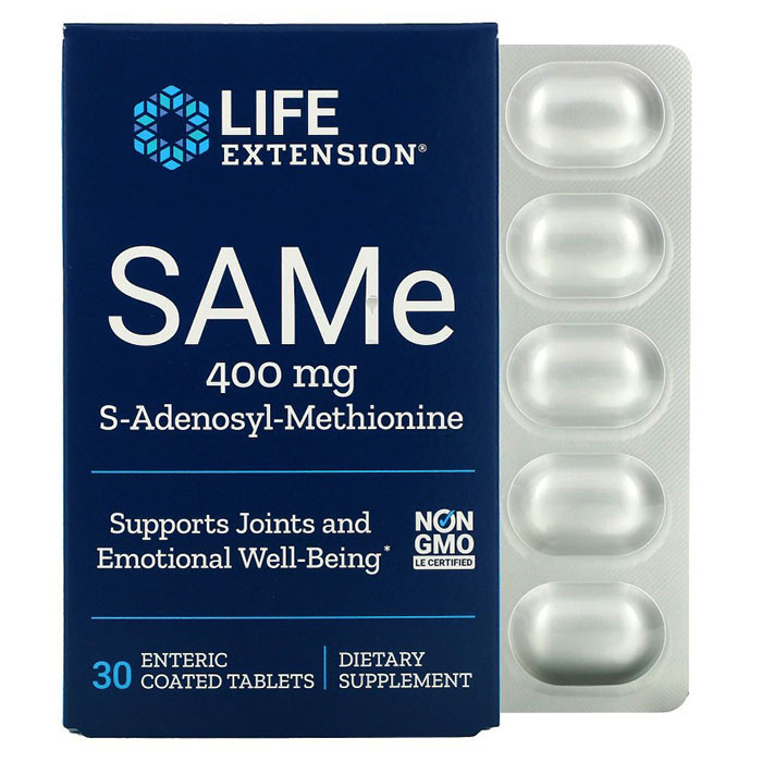Life Extension SAMe 400 мг 30 таб