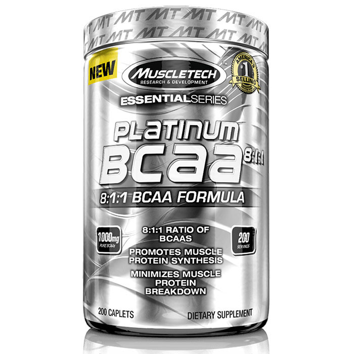MuscleTech Platinum BCAA 8:1:1 (200 капс)