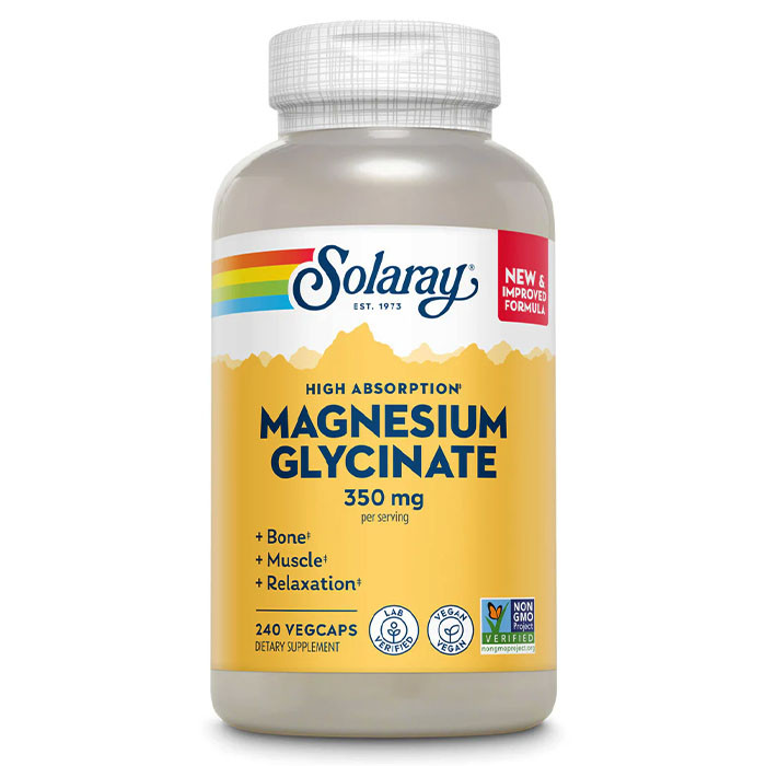 Solaray Magnesium Glycinate 350 мг 240 капс