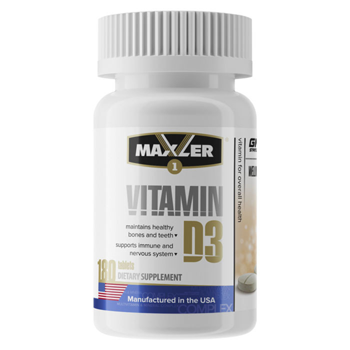 Maxler Vitamin D3 (180 таб)