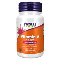 NOW Vitamin A 10000 IU 100 гель-капс
