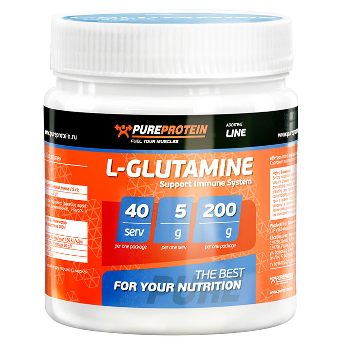Pure Protein L-Glutamine (200 гр)