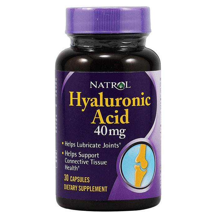 Natrol Hyaluronic Acid 40 мг (30 капс)