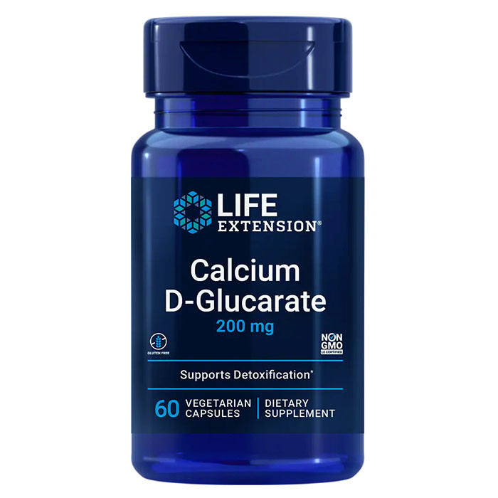 Life Extension Calcium D-Glucarate 200 мг 60 капс купить в ...