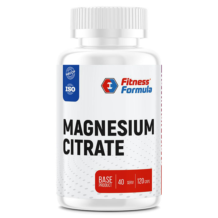 Fitness Formula Magnesium Citrate 400 мг 120 капс