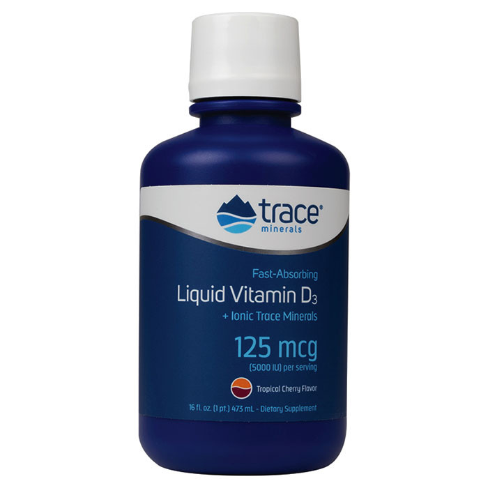 Trace Minerals Liquid Vitamin D3 473 мл