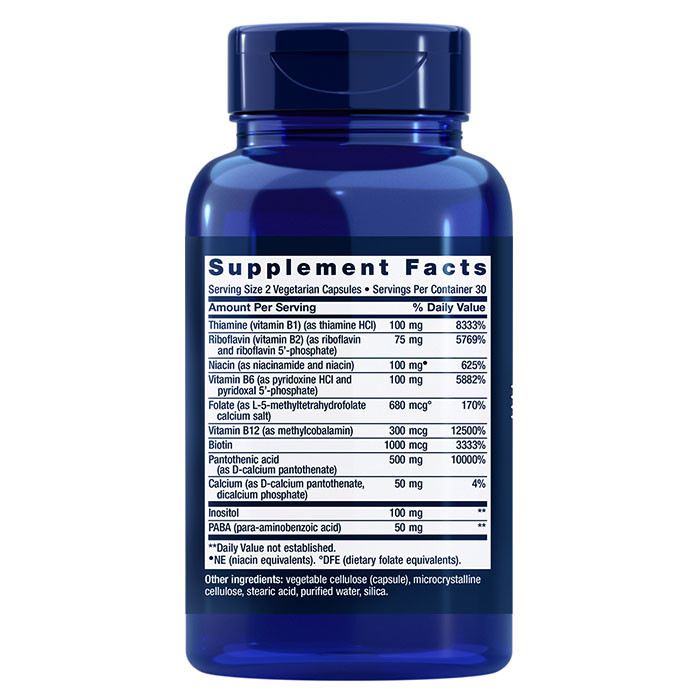 Life Extension BioActive Complete B-Complex 60 капс