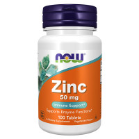NOW Zinc Gluconate 50 мг 100 таб