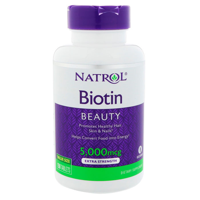 Natrol Biotin 5000 мкг (150 таб)