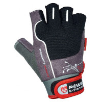 Перчатки женские PowerSystem PS2570 серо-красные