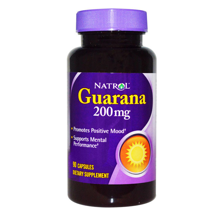 Natrol Guarana 200 мг (90 таб)