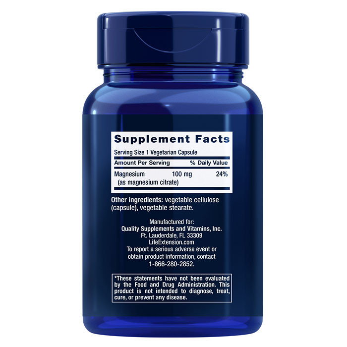 Life Extension Magnesium Citrate 100 капс