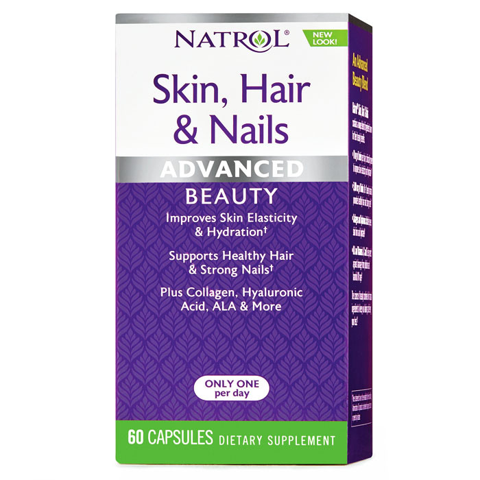 Natrol Skin Hair & Nails (60 капс)