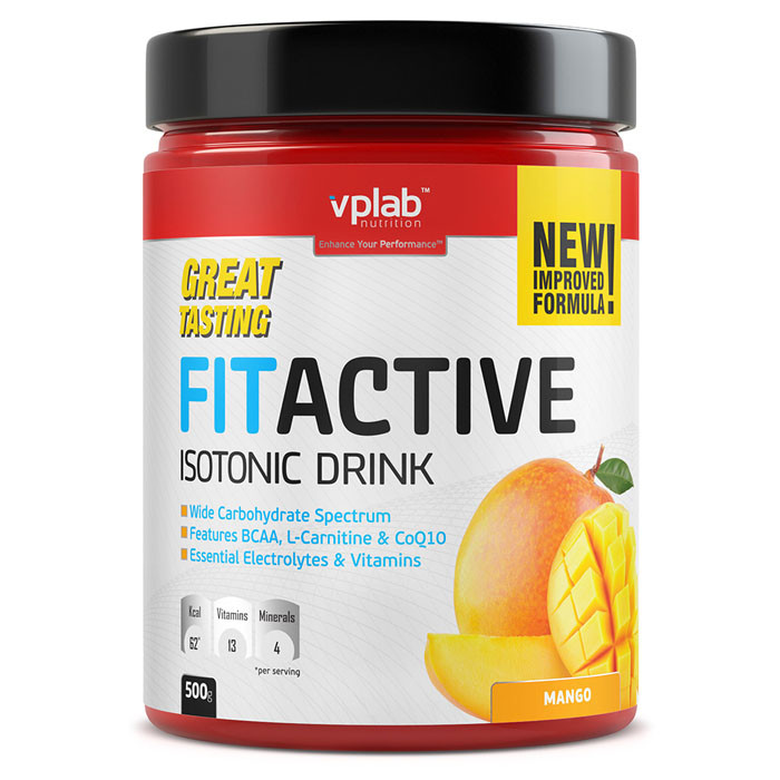 VPLab FitActive Isotonic Drink (500 гр)
