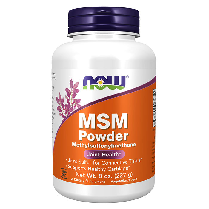 NOW MSM Pure Powder 227 гр