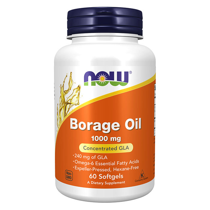 NOW Borage Oil 1000 мг 60 капс