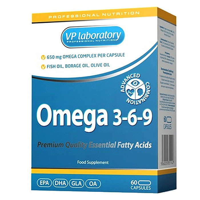 VPLab Omega 3-6-9 (60 капс)