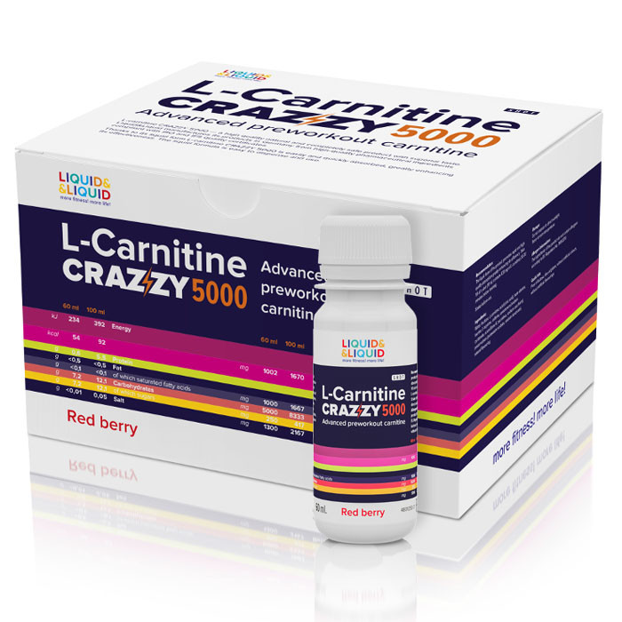 Liquid&Liquid L-carnitine Crazzy 5000 (60 мл)
