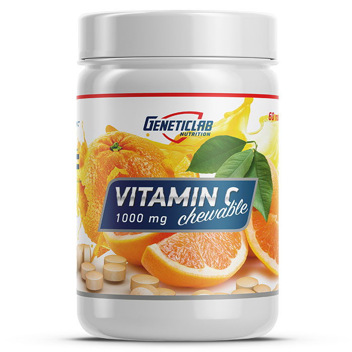 Genetic Lab Vitamin C chewable (60 таб)