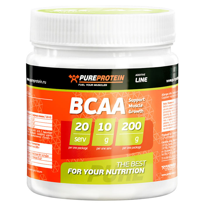 Pure Protein BCAA (200 гр)