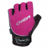 Перчатки женские Chiba Crystal Gel pink