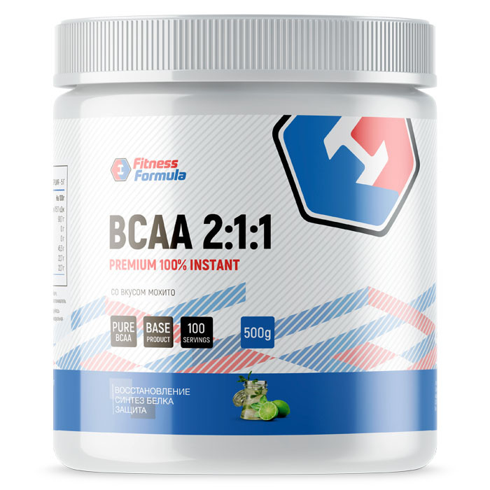 Fitness Formula BCAA 2:1:1 Premium 500 гр